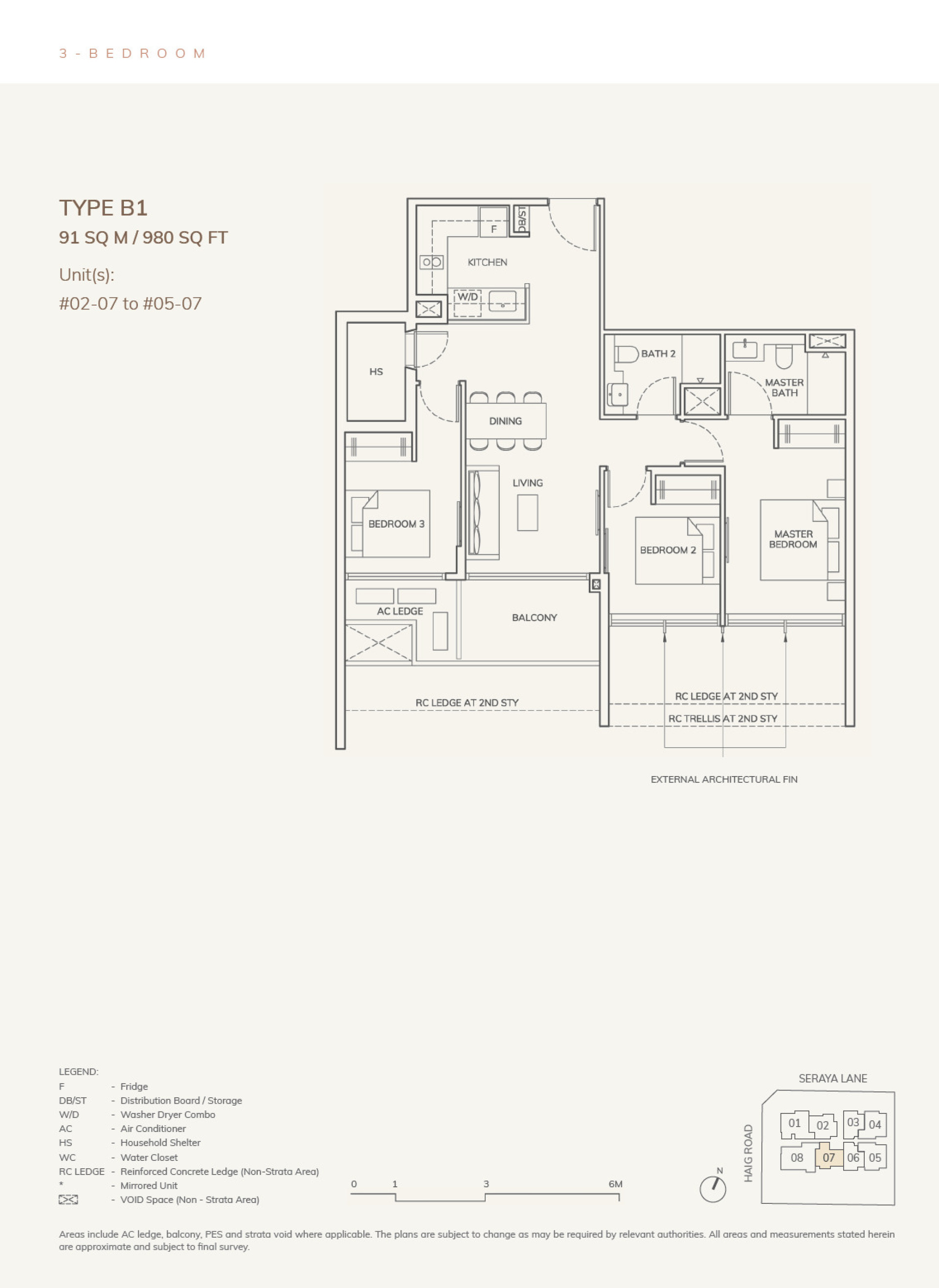 Ardor Residence floorplan